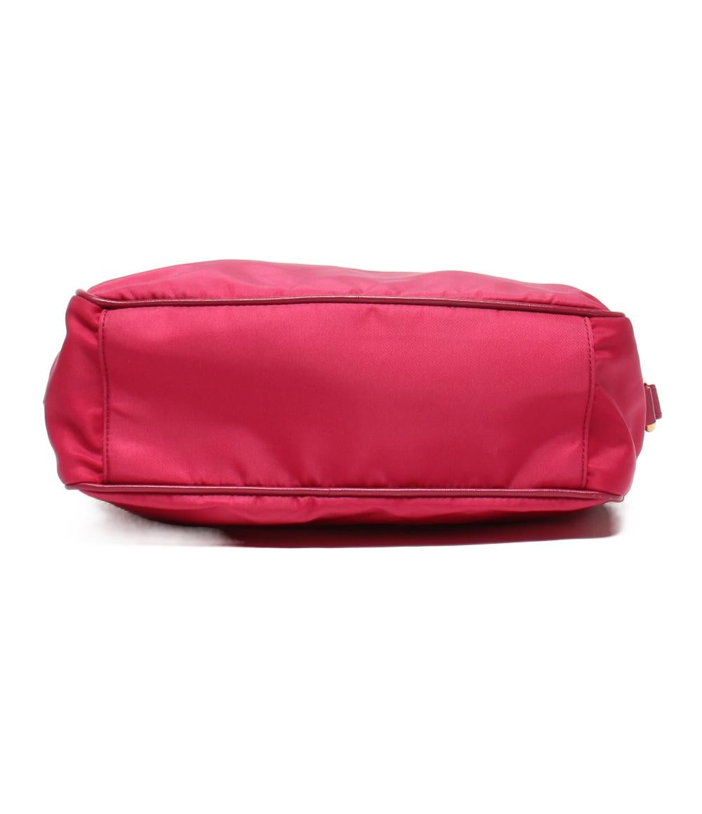本物 プラダ PRADA テスート ショルダーバッグ ポシェット ナイロン ピンク 1BH089 Tessuto バッグ 中古 プラダ ショルダーバッグ 斜め掛け 1BH089 レディース PRADA – Rehello