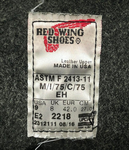 RED WING レースアップブーツ ロガーブーツ 2218 メンズ SIZE 27.0 (L) レッドウィング