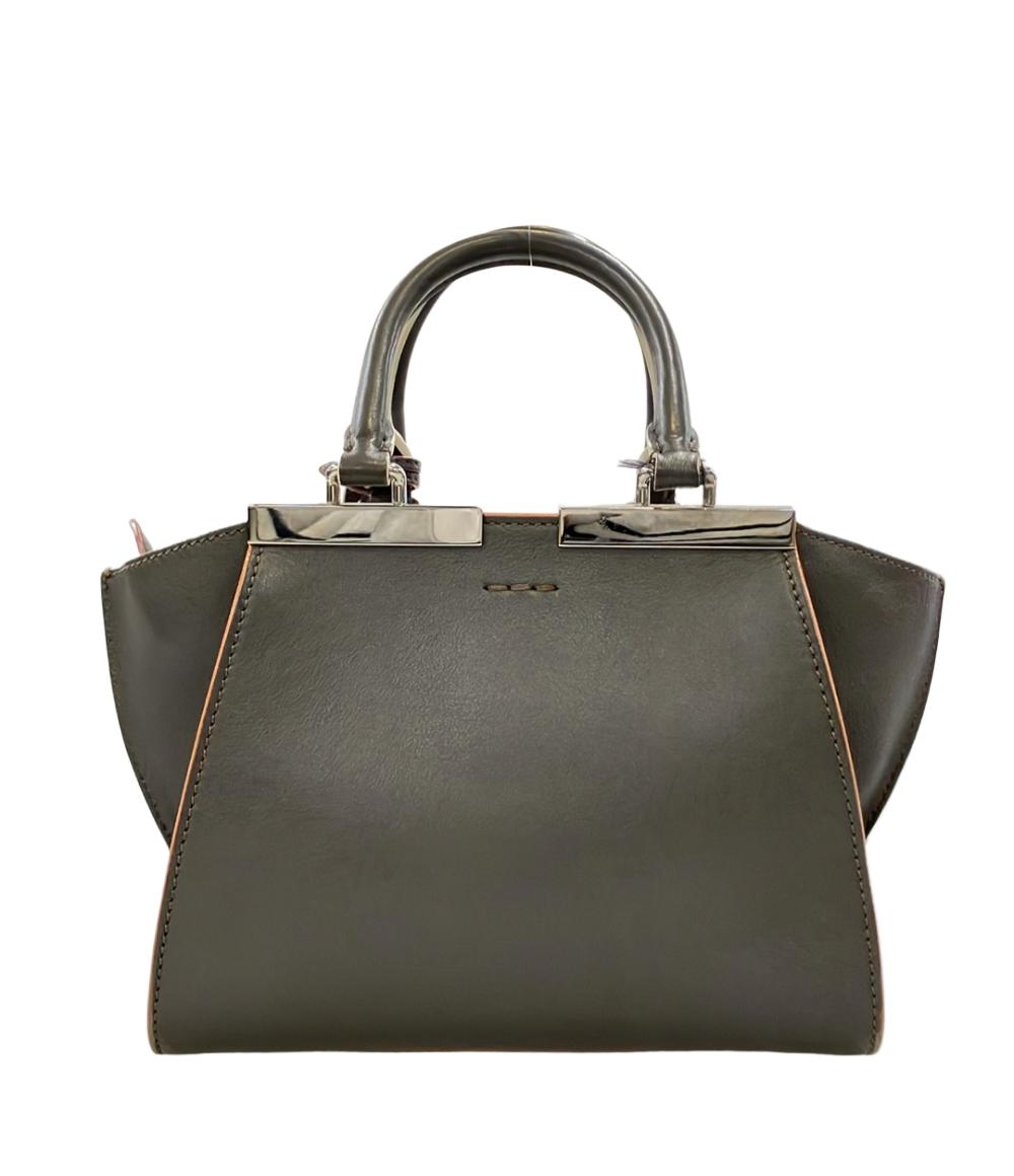 FENDI 2WAY ハンドバッグ ショルダーバッグ 斜め掛け プチ トロワ