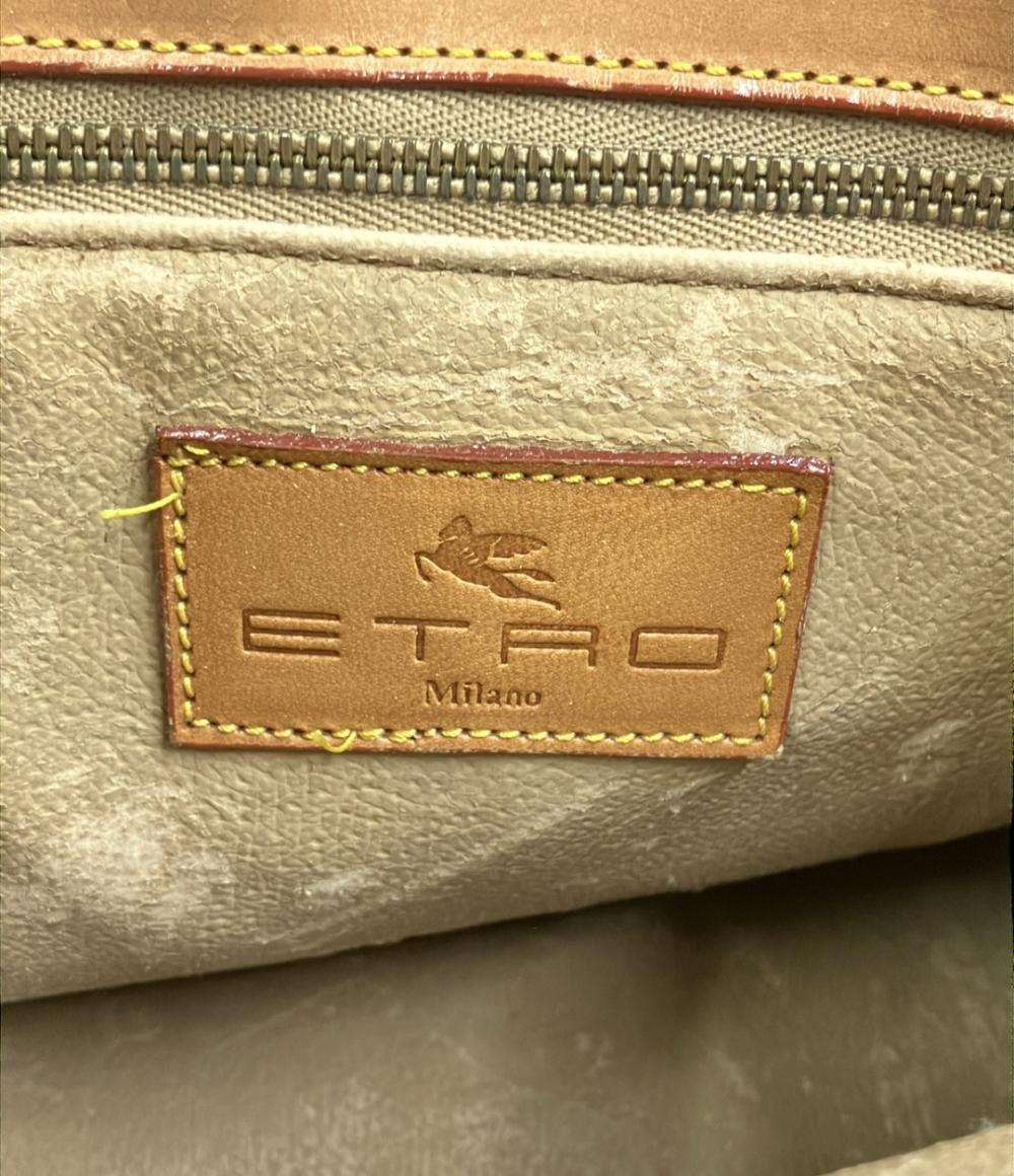 訳あり ETRO ハンドバッグ ペイズリー柄 レディース エトロ