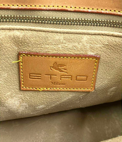 訳あり ETRO ハンドバッグ ペイズリー柄 レディース エトロ