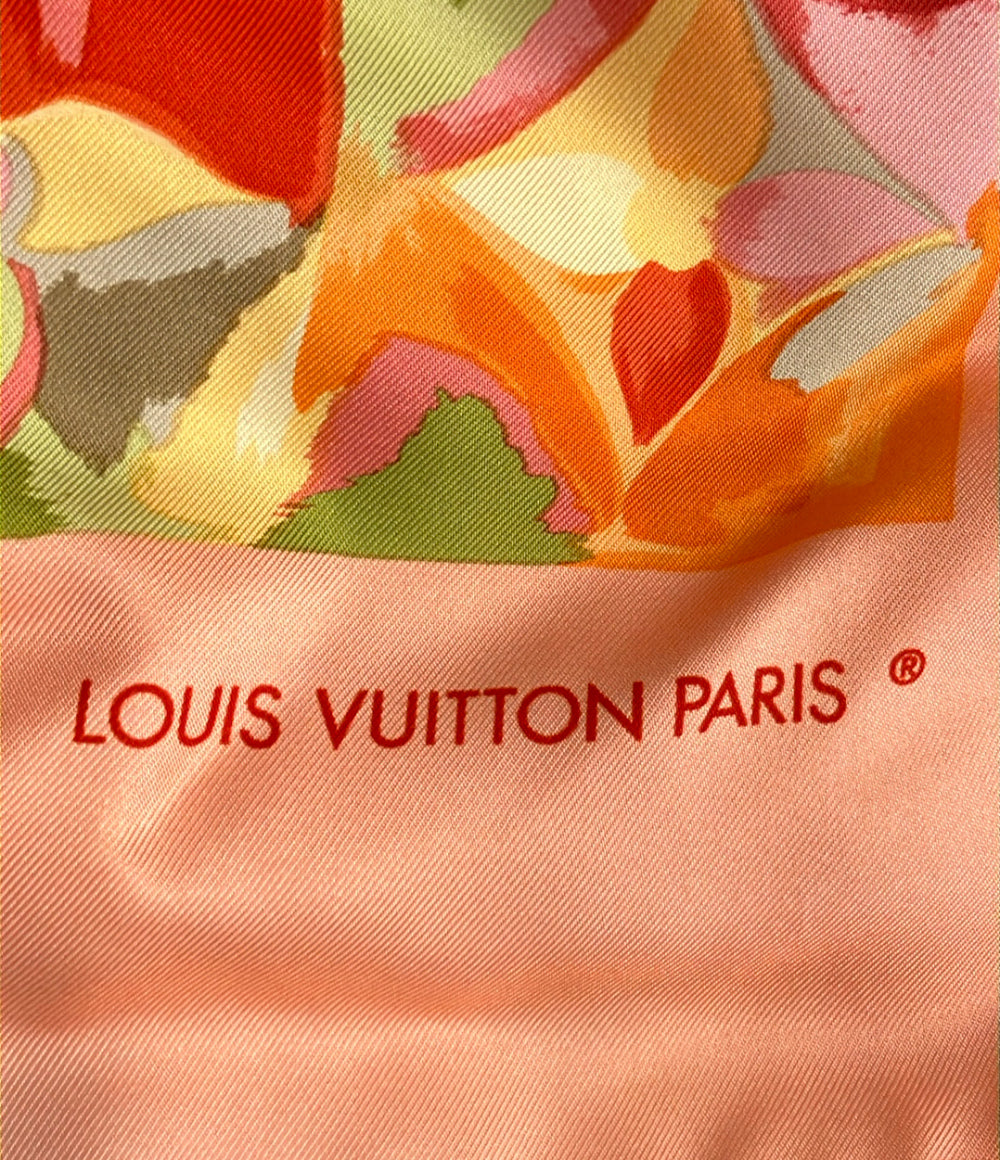 LOUIS VUITTON スカーフ シルク100% 時の流れに レディース ルイ・ヴィトン
