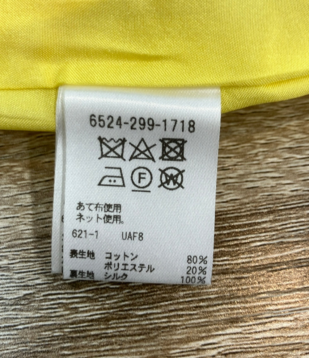 Drawer ロングスカート バックスリット ブロックチェック 23SS 6524-299-1718 レディース ドゥロワー