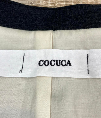 COCUCA ベスト ラウンド 比翼 6149-72-01000 レディース コキュカ