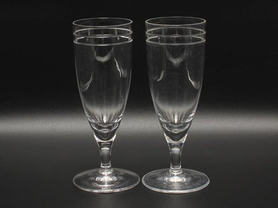 TIFFANY&Co. ビアグラス ワイン シャンパン 2点セット ペア アトラス ピルスナー ティファニー