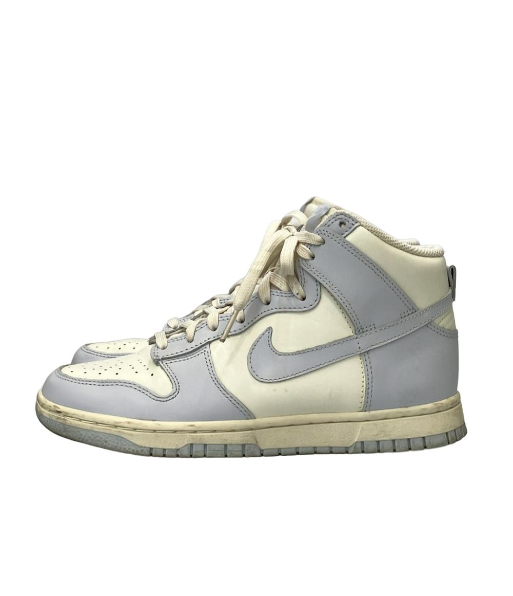 NIKE ハイカットスニーカー フットボールグレー ウィメンズ ダンク ハイ DD1869-102 レディース SIZE 24.0 ナイキ