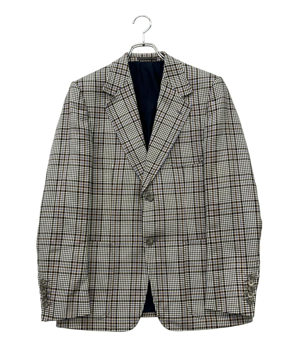 GUCCI テーラードジャケット 裏地騎士 千鳥柄 CTX 75907G メンズ SIZE 48R (L) グッチ
