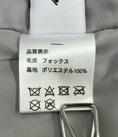 美品 U-BIG ファーベスト 6段ベスト フォックス レディース SIZE XL ユービッグ