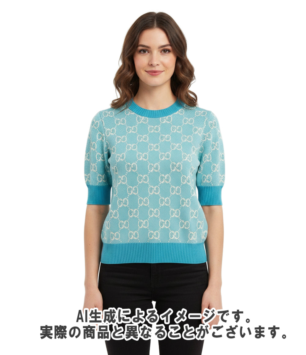 GUCCI 半袖 ニット 629456 レディース SIZE XS グッチ