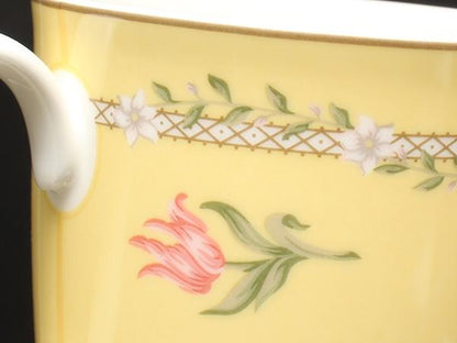 美品 TIFFANY&Co. マグカップ 2点セット ペア ピンクチューリップ ティファニー