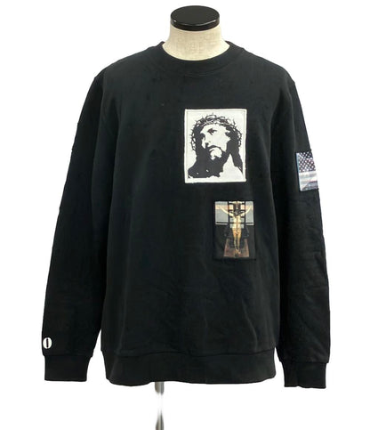 ジバンシィ Jesus Patchwork Sweatshirt スウェット メンズ SIZE S (S) GIVENCHY