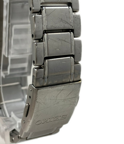 SEIKO 腕時計 スピリット 電波ソーラー ソーラー ブラック 7B52-0AK0 メンズ セイコー
