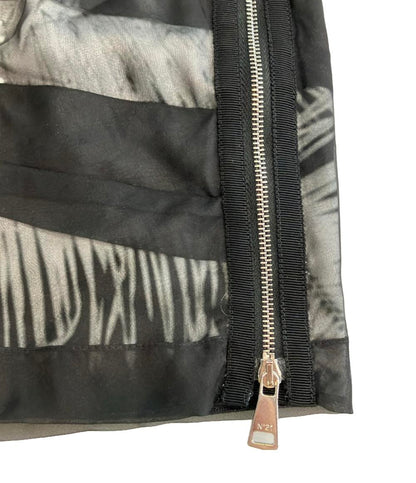 ヌメロ ヴェントゥーノ ティアードミニスカート レディース SIZE 36 (S) N°21