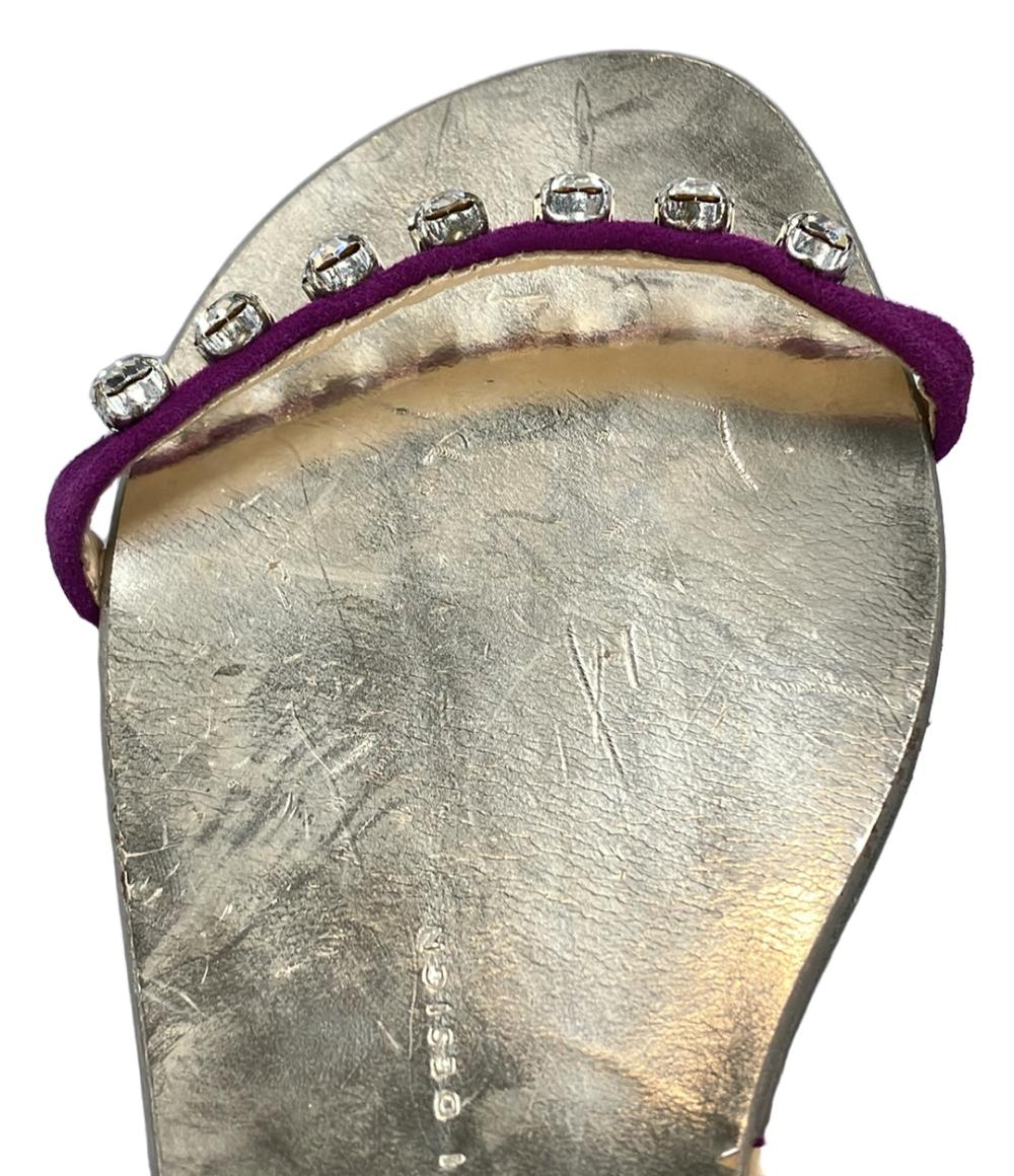 ジュゼッペザノッティ ラインストーンサンダル レディース SIZE 38 (XL) GIUSEPPE ZANOTTI