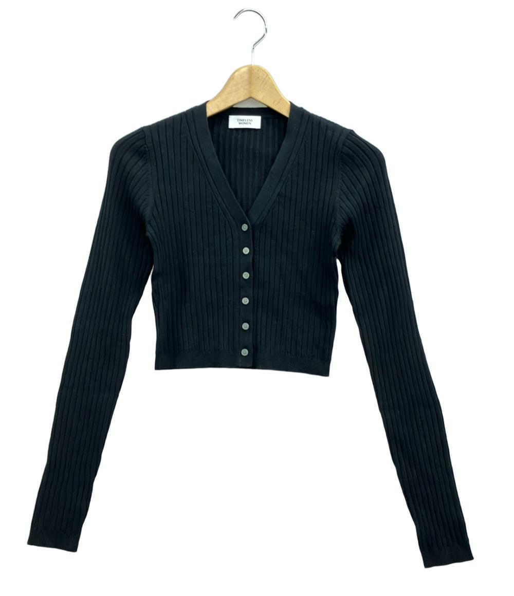 美品 タイムレスウーマン 長袖カーディガン レディース SIZE F (M) TIMELESS WOMEN