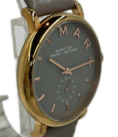 MARC BY MARC JACOBS 腕時計 クオーツ グレー MBM1266 レディース メンズ マークバイマークジェイコブス