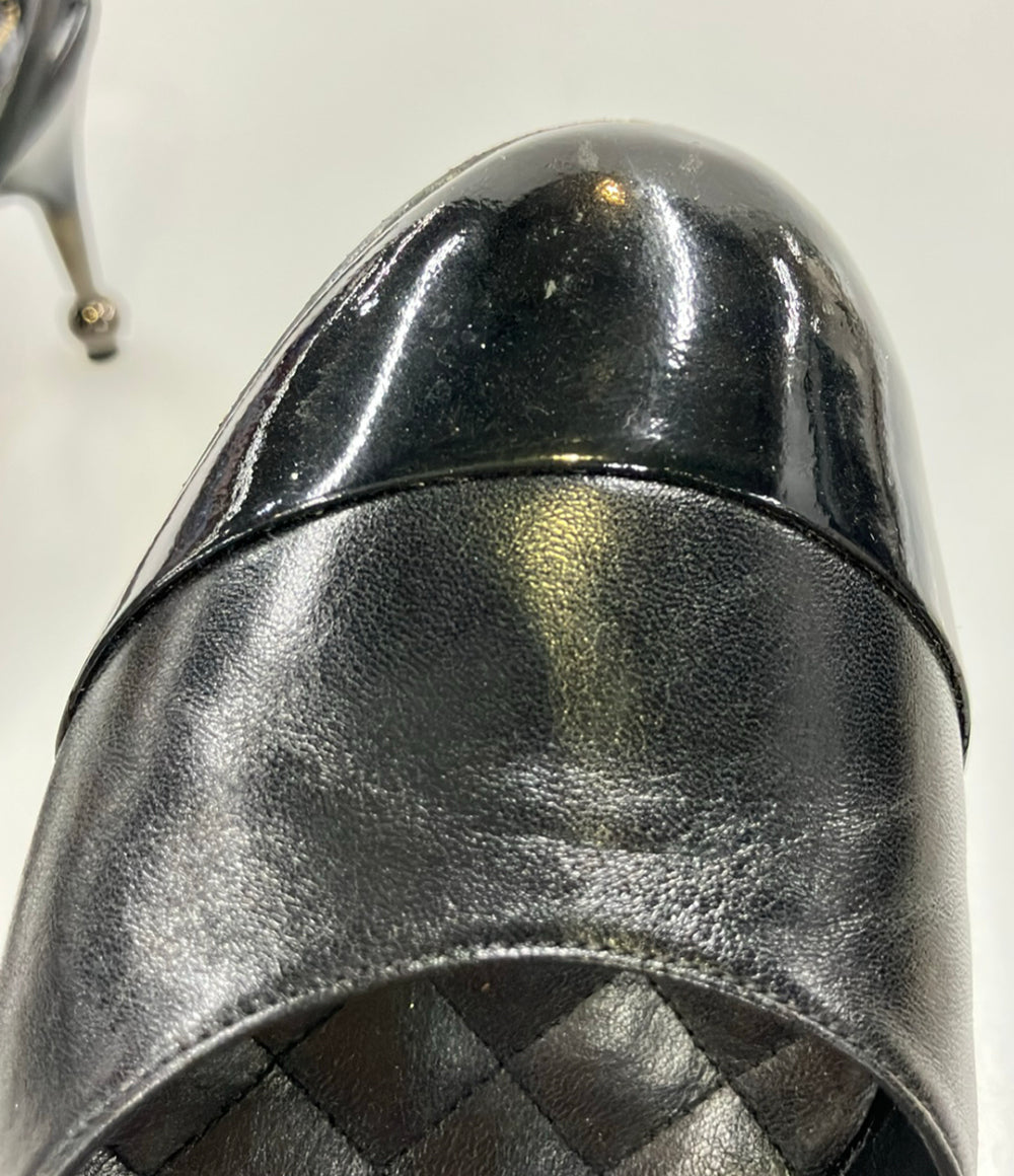 CHANEL パンプス チェーンアンクルストラップ キルティング レディース SIZE 36 1/2 (23.5cm) シャネル
