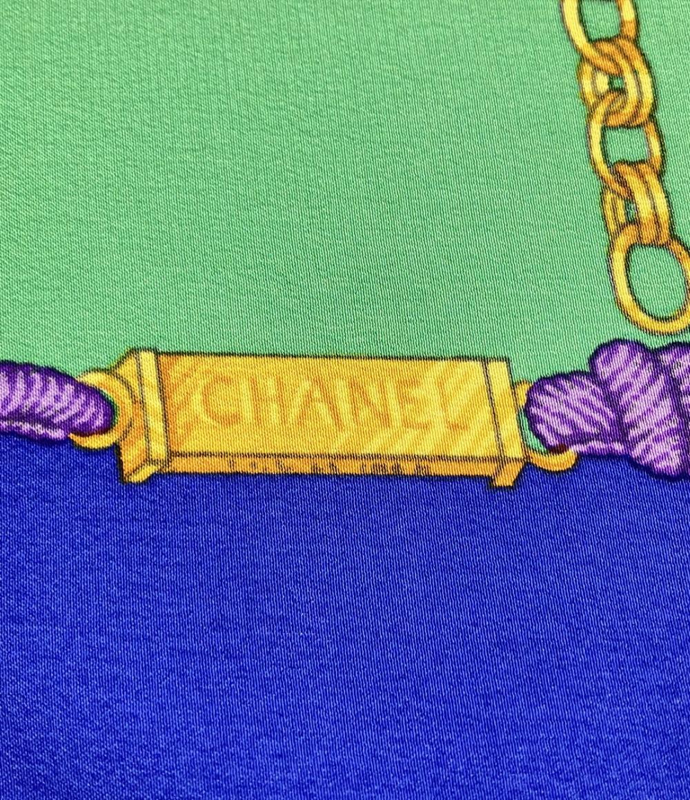 美品 シャネル スカーフ シルク100% レディース CHANEL