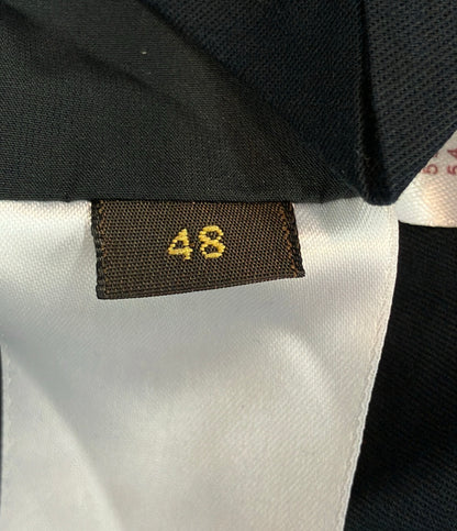 訳あり LOUIS VUITTON ステンカラーコート ベルト付き ボタン メンズ SIZE 48 (L) ルイ・ヴィトン