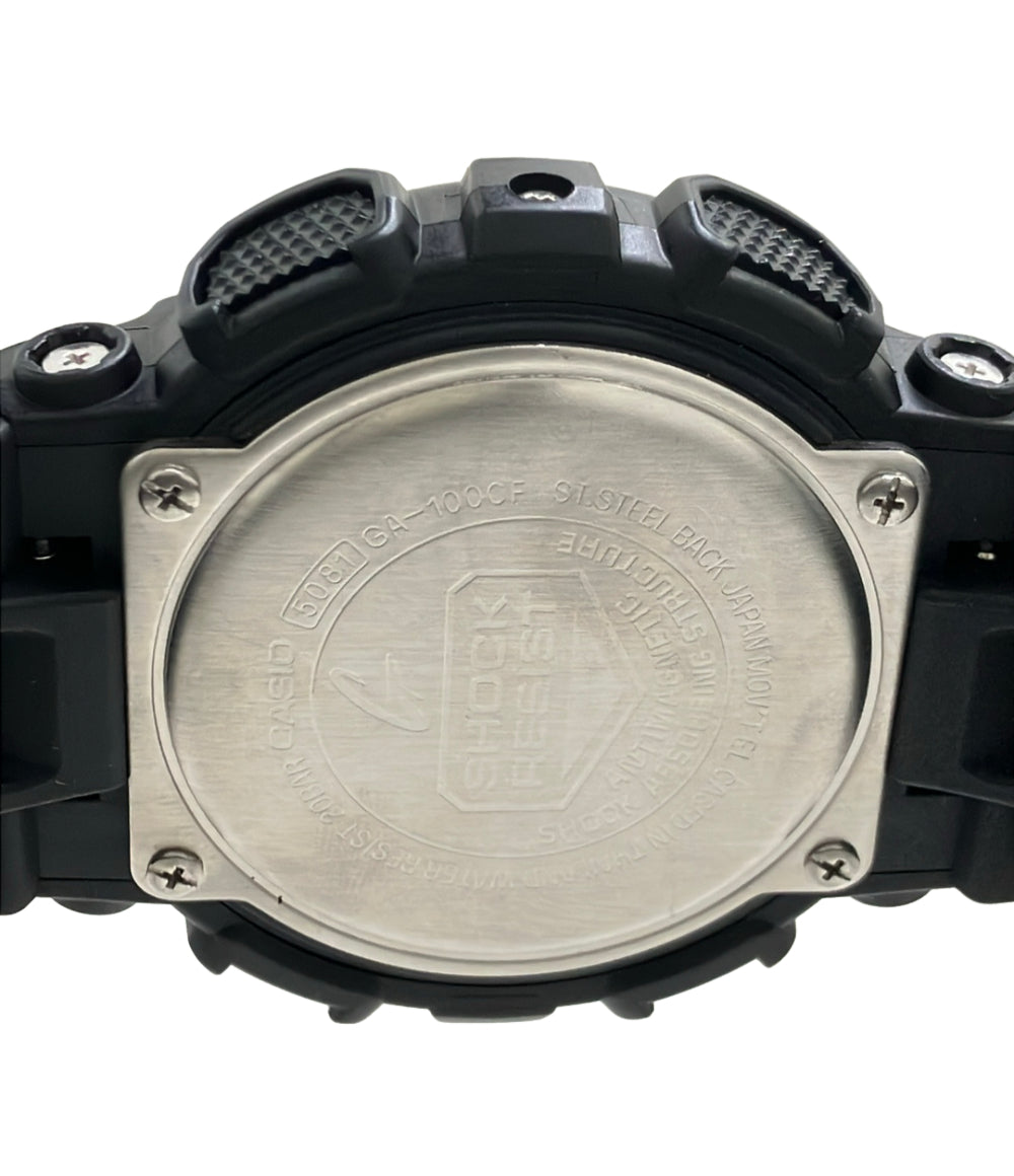 CASIO 腕時計 G-SHOCK クオーツ GA-100CF メンズ カシオ