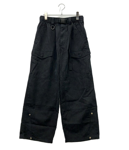 訳あり Y-3 カーゴパンツ ウォッシュド ツイル ベルト タグ付き 25SS JD3522 メンズ SIZE S ワイスリー