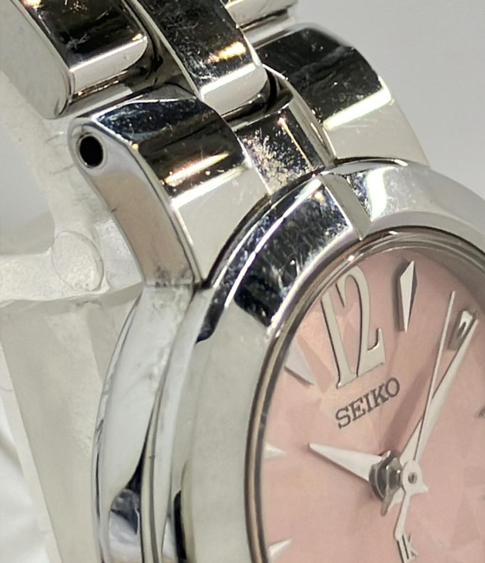 SEIKO 腕時計 lk ルキア クオーツ ピンク 1N01-0KG0 レディース
