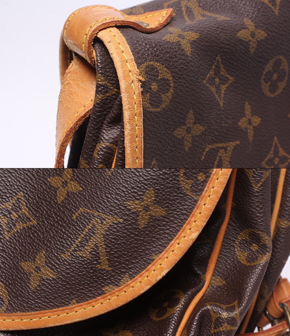 LOUIS VUITTON ショルダーバッグ 斜め掛け ソミュール35 モノグラム M42254 レディース ルイ・ヴィトン