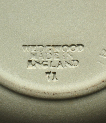 WEDGWOOD ピンディッシュ ラウンド トレイ 11cm ジャスパー セージグリーン ウエッジウッド