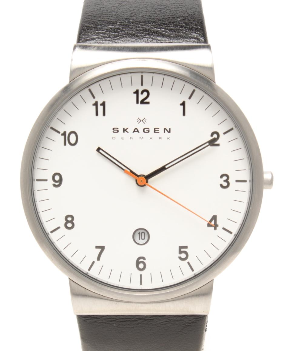 スカーゲン 腕時計 クオーツ ホワイト SKW6024 メンズ SKAGEN