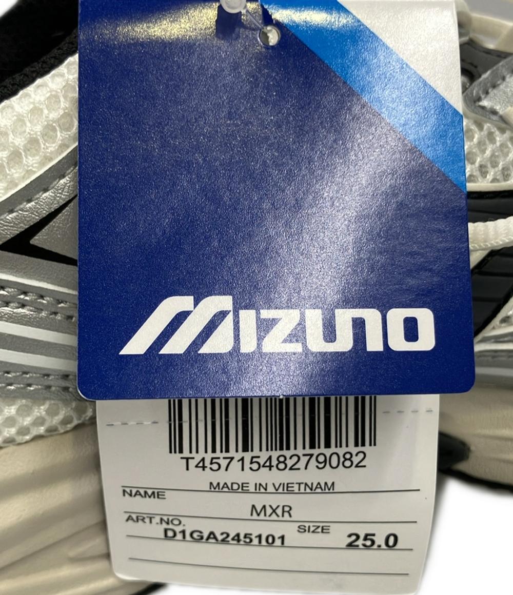 美品 Mizuno ローカットスニーカー MXR D1GA245101 レディース SIZE 25.0 ミズノ