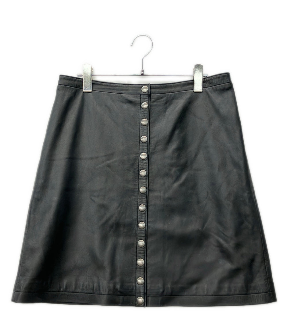 agnes b. ジープレザー スカート レディース SIZE 42 アニエスベー
