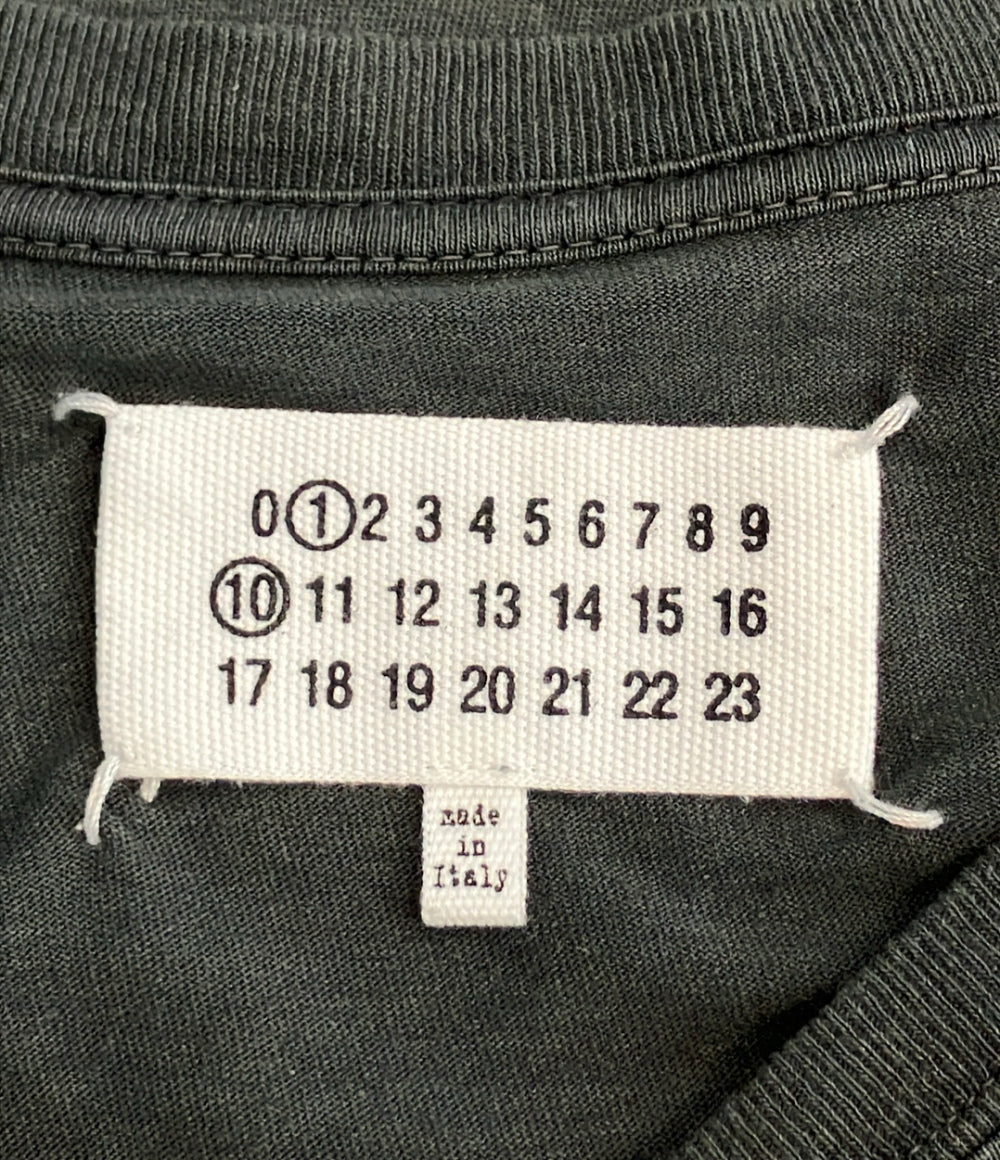 Maison Margiela 半袖 スタンプロゴ Tシャツ S51GC0534 S24575 メンズ SIZE L メゾンマルジェラ