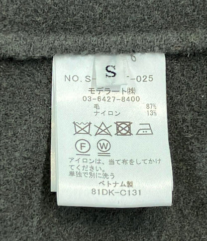 SOEJU ウールリバーローブコート レディース SIZE S ソージュ