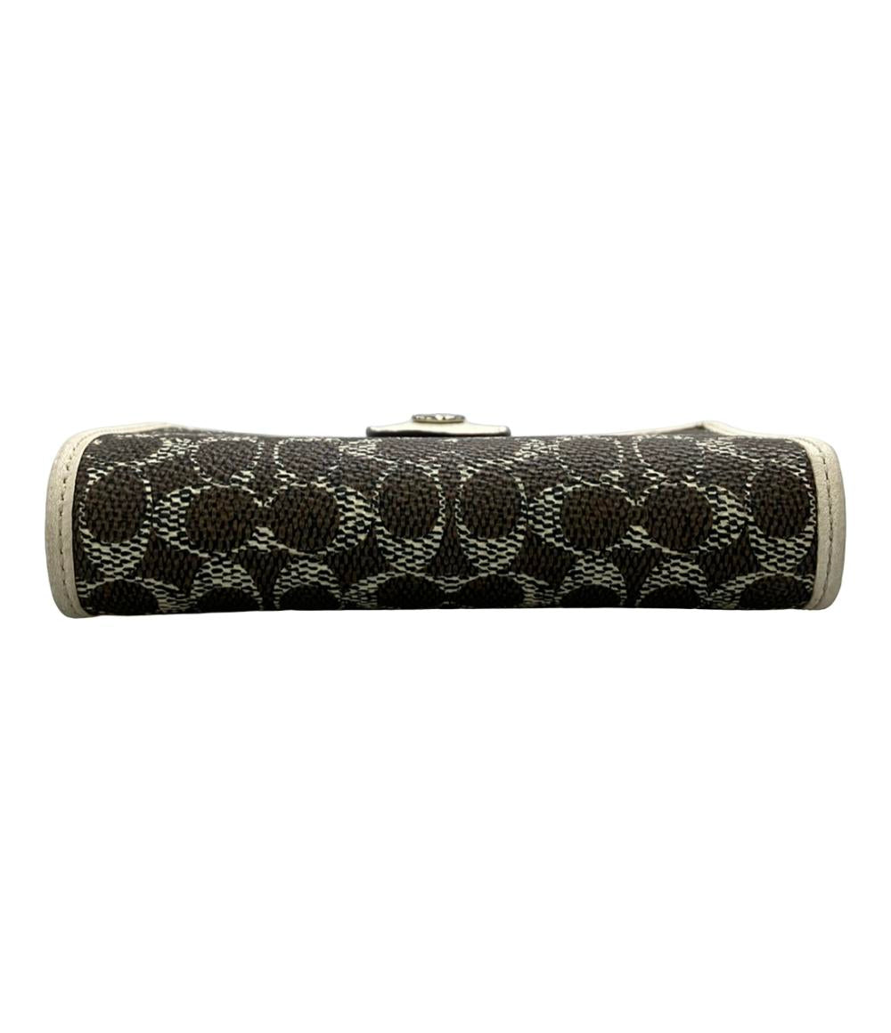 コーチ 二つ折り財布 ミニシグネチャー レディース COACH