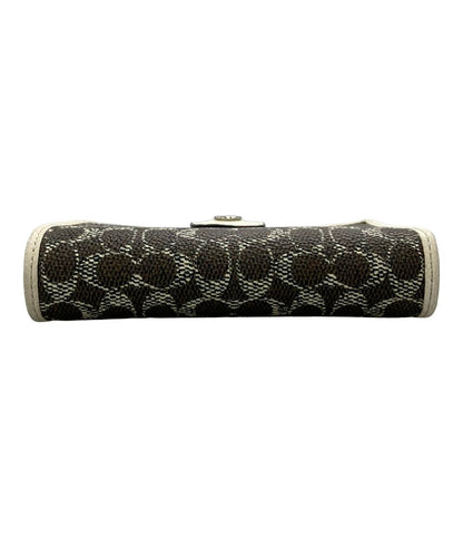 コーチ 二つ折り財布 ミニシグネチャー レディース COACH