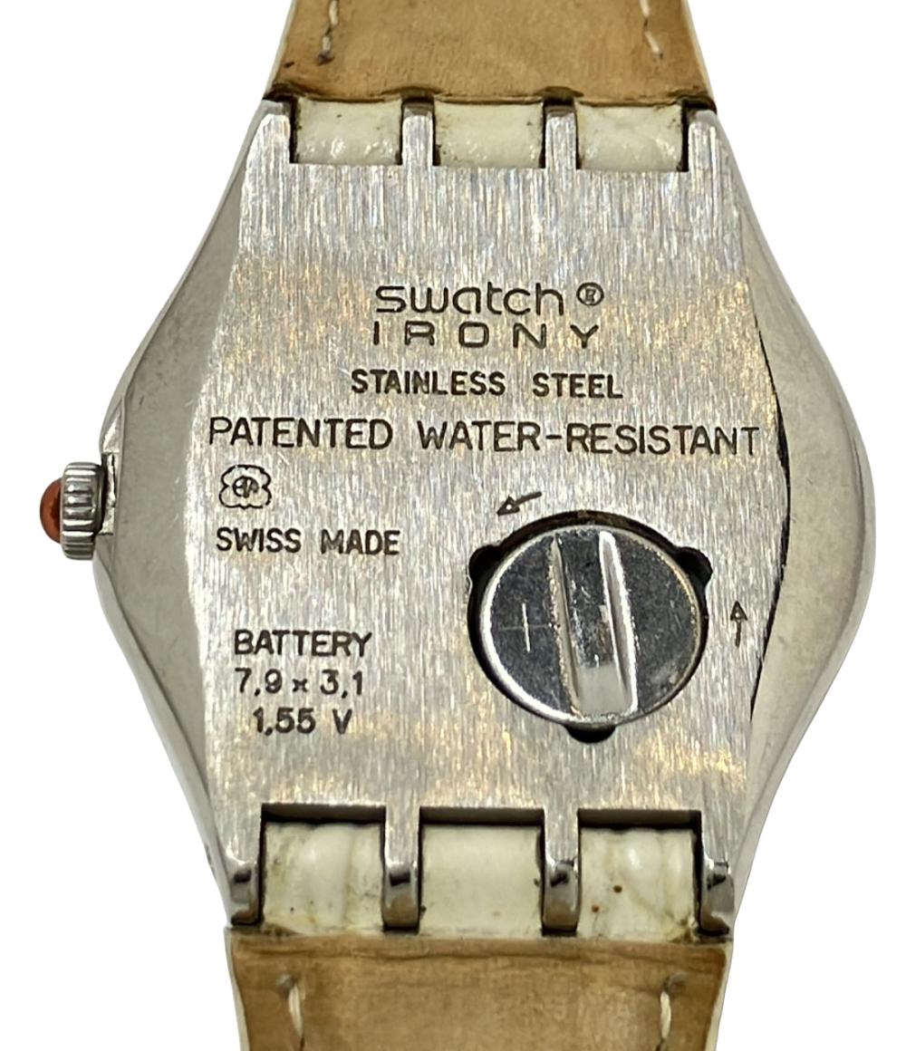 スウォッチ 腕時計 IRONY クオーツ レッド レディース Swatch