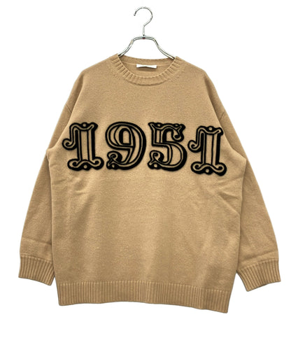 MAX MARA 長袖ニット ウール カシミヤ ベージュ 1951 レディース SIZE S マックスマーラ