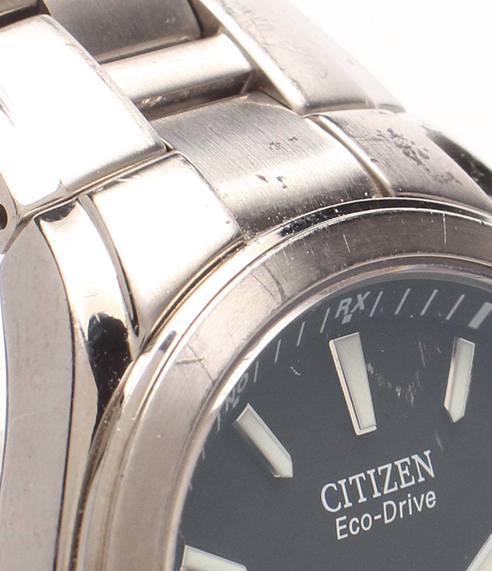 CITIZEN 腕時計 アテッサ ATTESA ソーラー ブラック メンズ シチズン