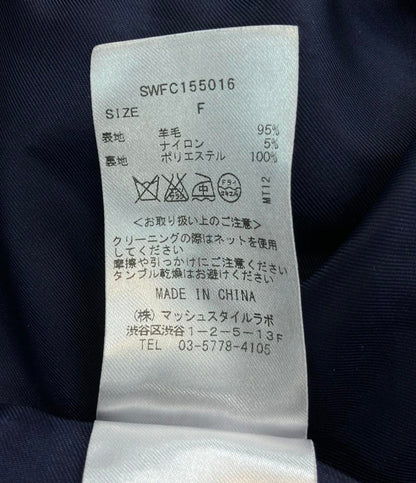 スナイデル ロングコート チェック レディース SIZE F (M) snidel