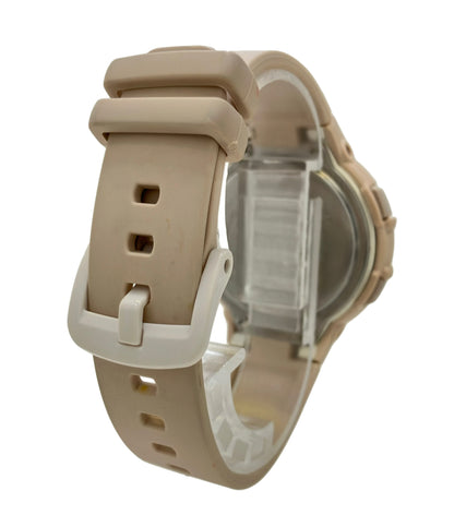 CASIO 腕時計 Bluetooth BABY-G クオーツ ベージュ BSA-B100 レディース カシオ