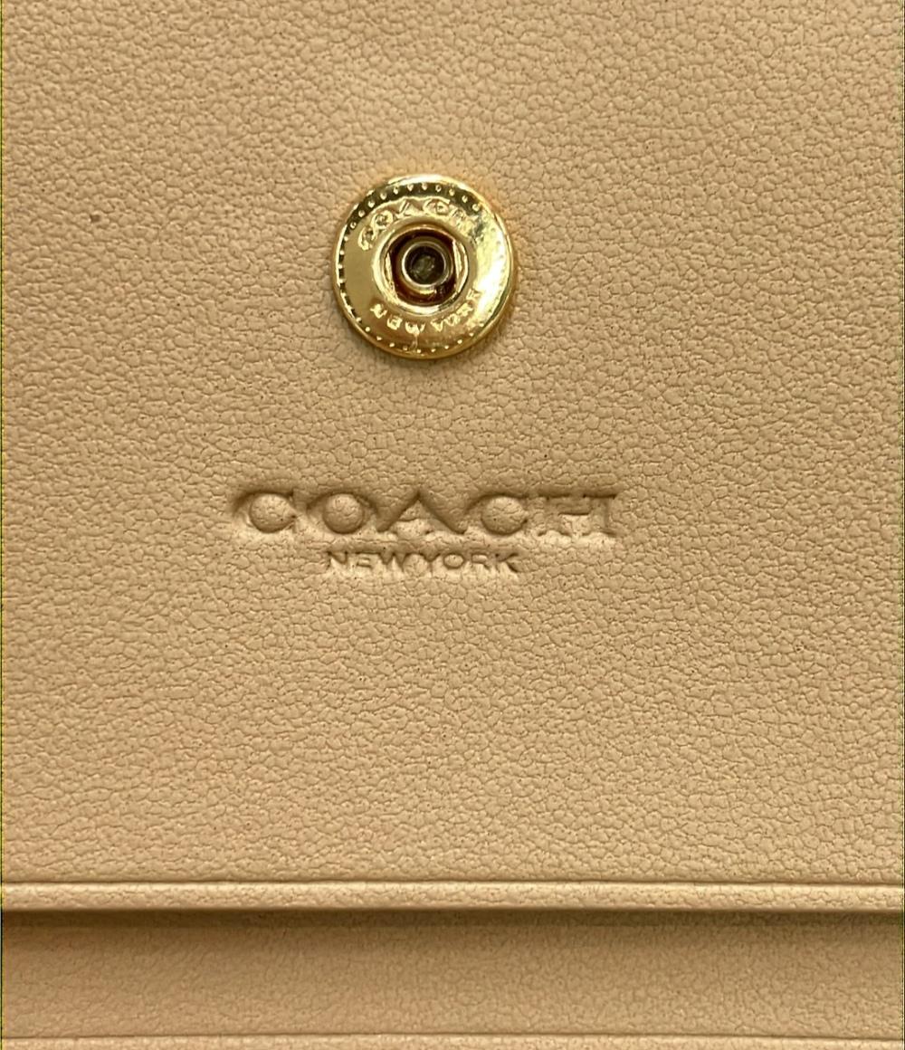 美品 コーチ 二つ折り財布 CR797 レディース COACH