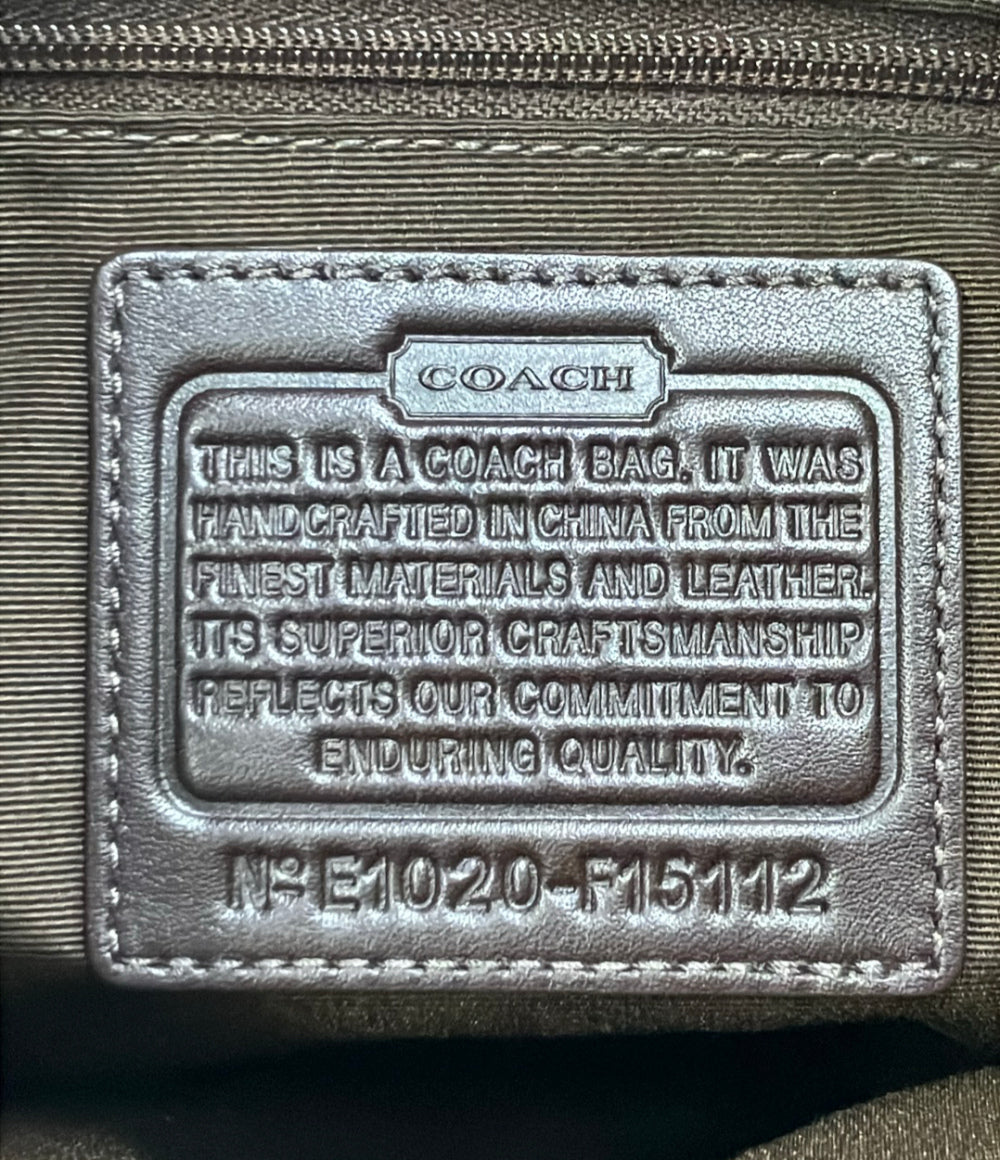 COACH トートバッグ ショルダーバッグ 肩掛け シグネチャー F15112 レディース コーチ