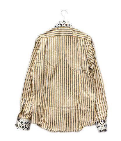ETRO 長袖 シャツ ストライプ 111-12904-6121 メンズ SIZE 41 エトロ