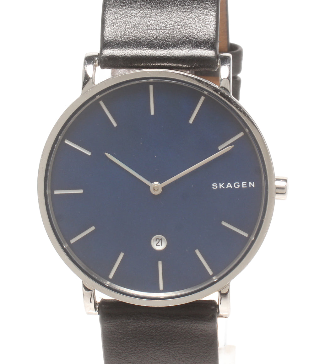 SKAGEN 腕時計 クオーツ ネイビー SKW6471 スカーゲン