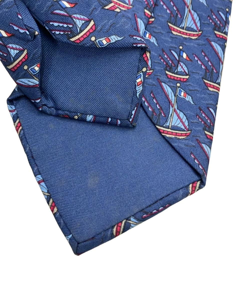 HERMES ネクタイ シルク 100% 7165 FA メンズ エルメス