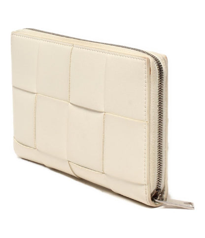 ボッテガ・ヴェネタ ラウンドファスナー長財布 カセット レディース BOTTEGA VENETA