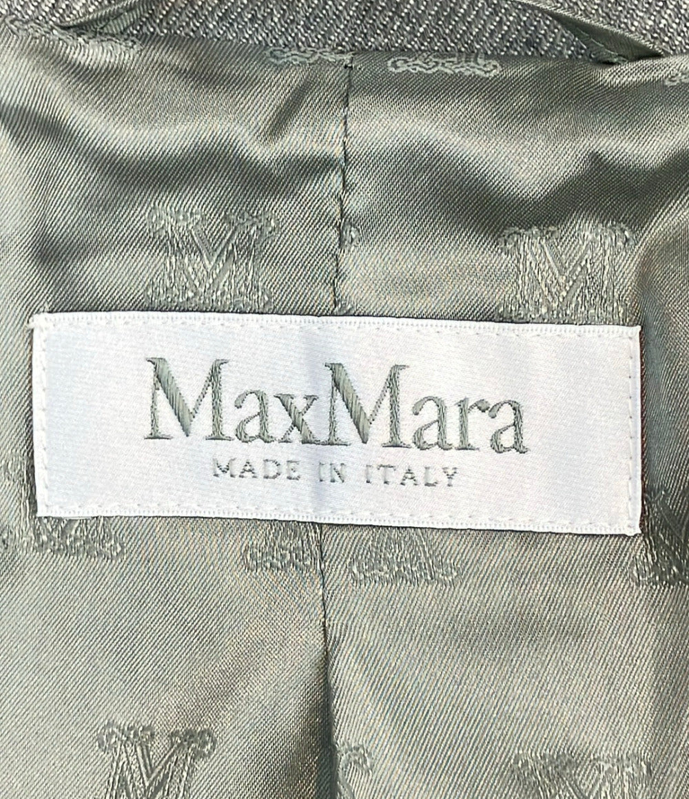 美品 MAX MARA テーラードジャケット 25210460626 レディース SIZE 46 マックスマーラ