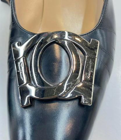 サルヴァトーレフェラガモ パンプス ガンチーニ レディース SIZE 6 1/2 B (L) Salvatore Ferragamo