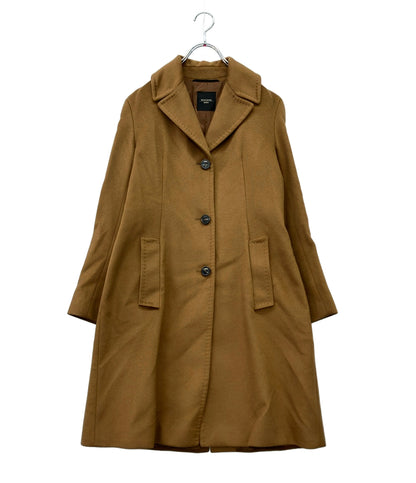WEEKEND Max Mara チェスターコート ロングコート ウール ボタン キャメル 20AW 501607036 レディース SIZE 40 (M) ウィークエンド マックスマーラ