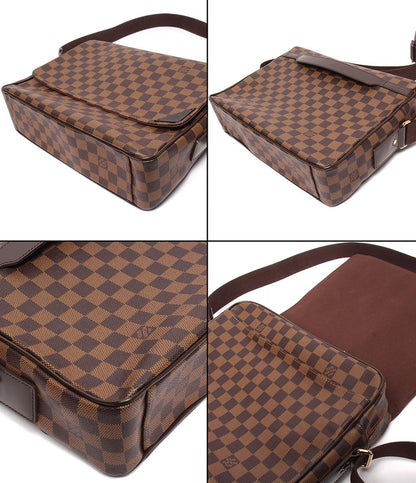 美品 LOUIS VUITTON ショルダーバッグ メッセンジャーバッグ 斜め掛け ダミエ シェルトンMM N41149 メンズ ルイ・ヴィトン